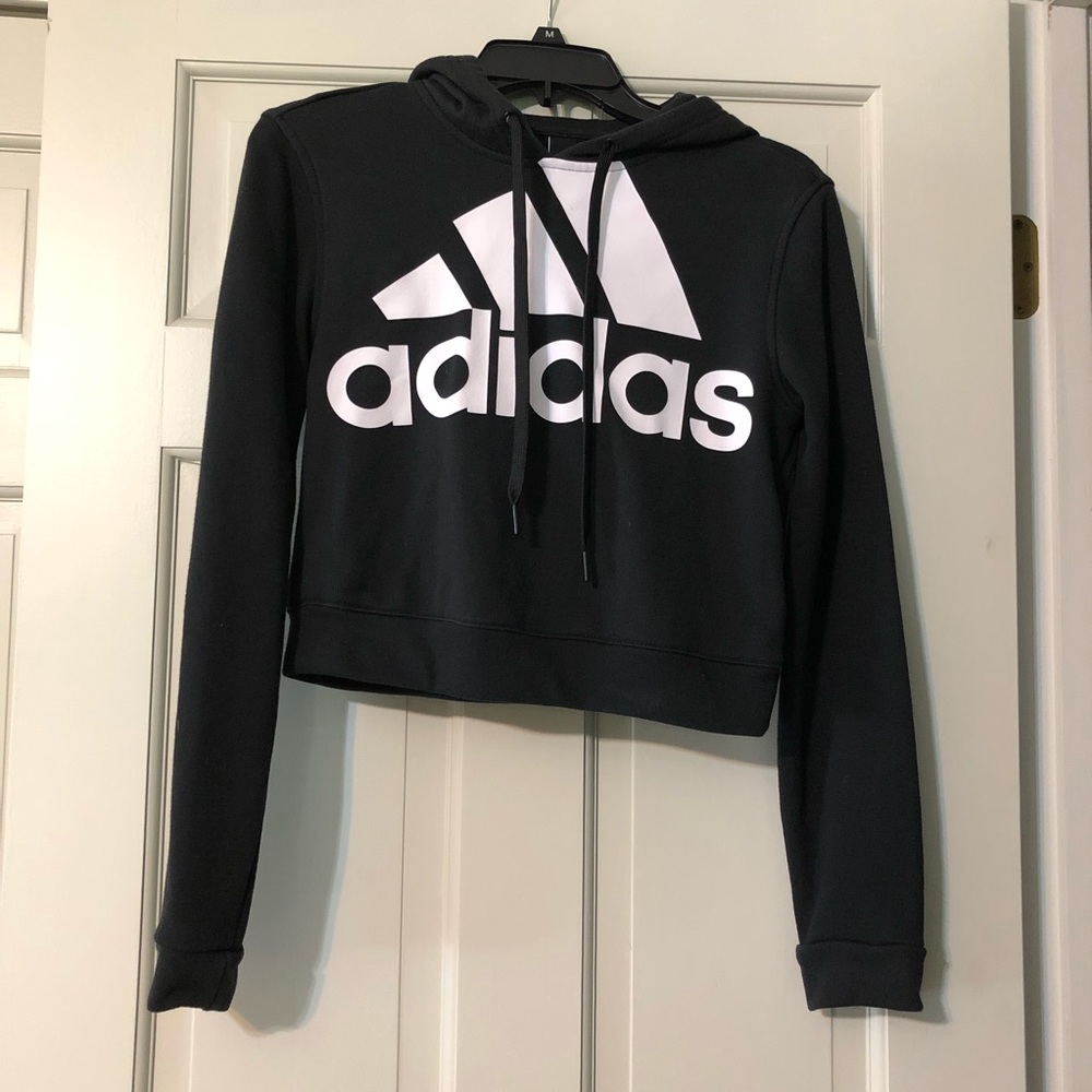 Adidas Cropped Hoodie